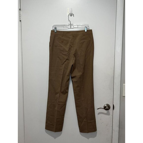 Emporio Armani Brown Wool-Blend Women's Dress Pants Size 44 (8) - Picture 3 of 9